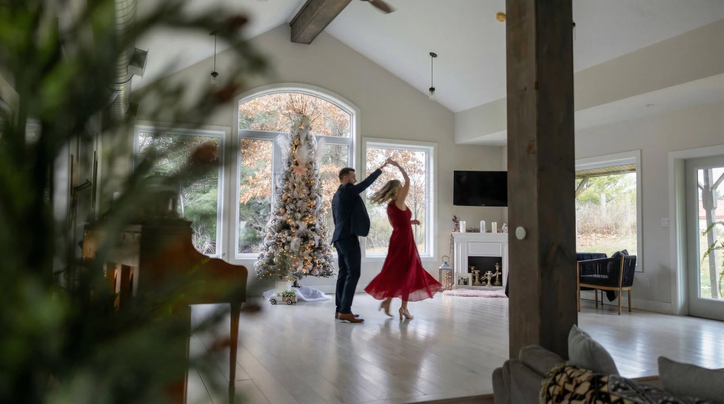 Natural light studio at Fernwood Hills — photography venue near London Ontario